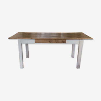 Oak farmhouse table 1m80