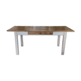 Table de ferme en chêne 1m80