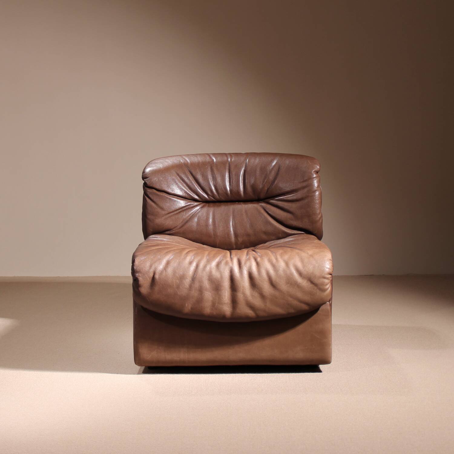 Canapé en cuir modulaire 'DS-14' par De Sede | Suisse années 1970