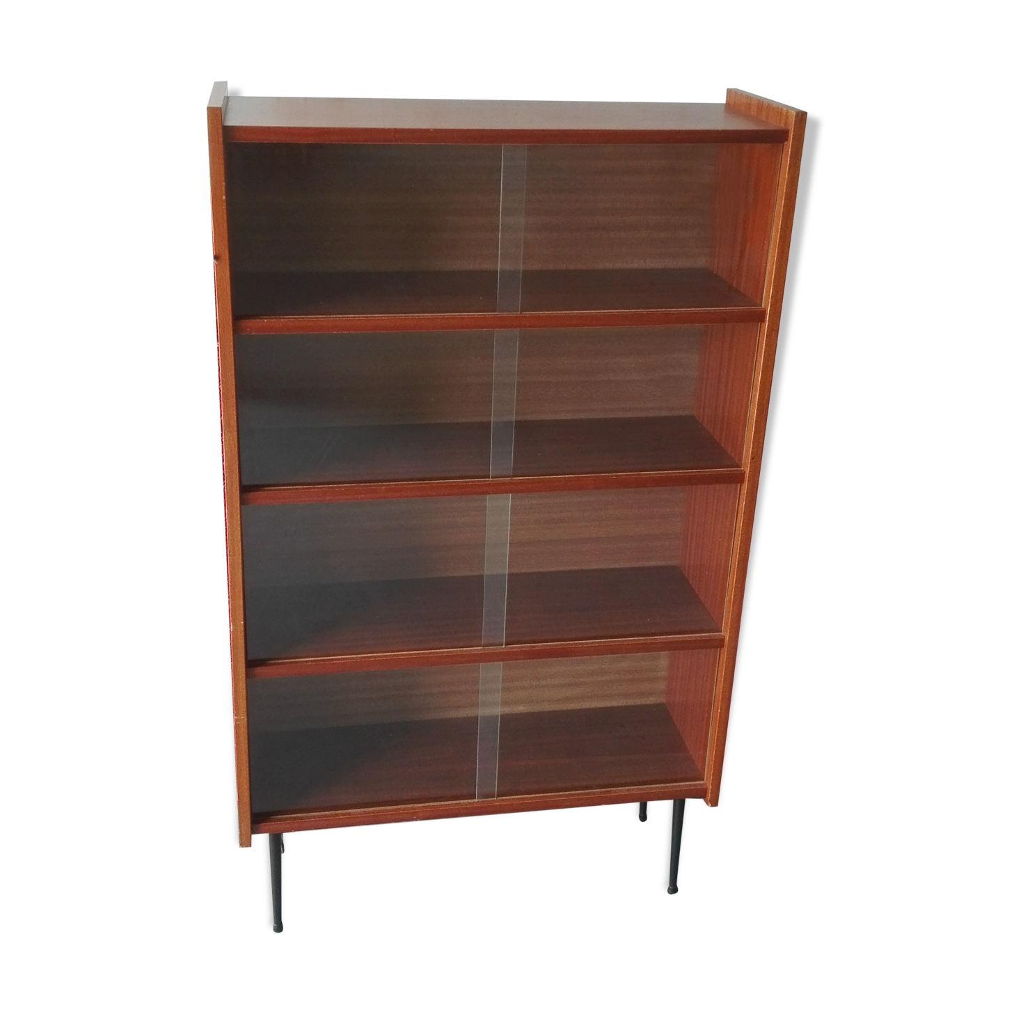 Vintage library showcase