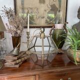 Brass lantern suspension