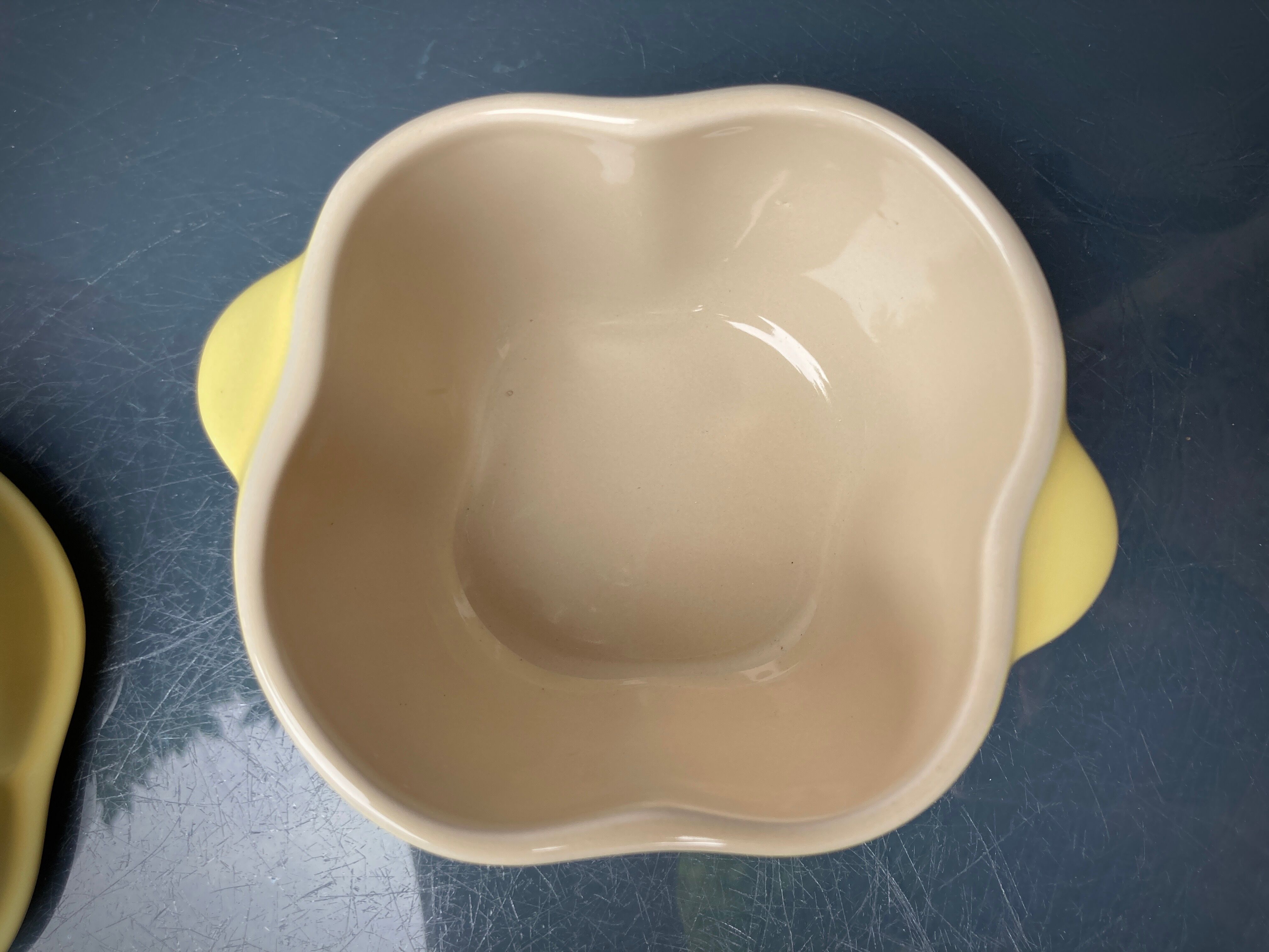 Four Le Creuset ceramic casseroles