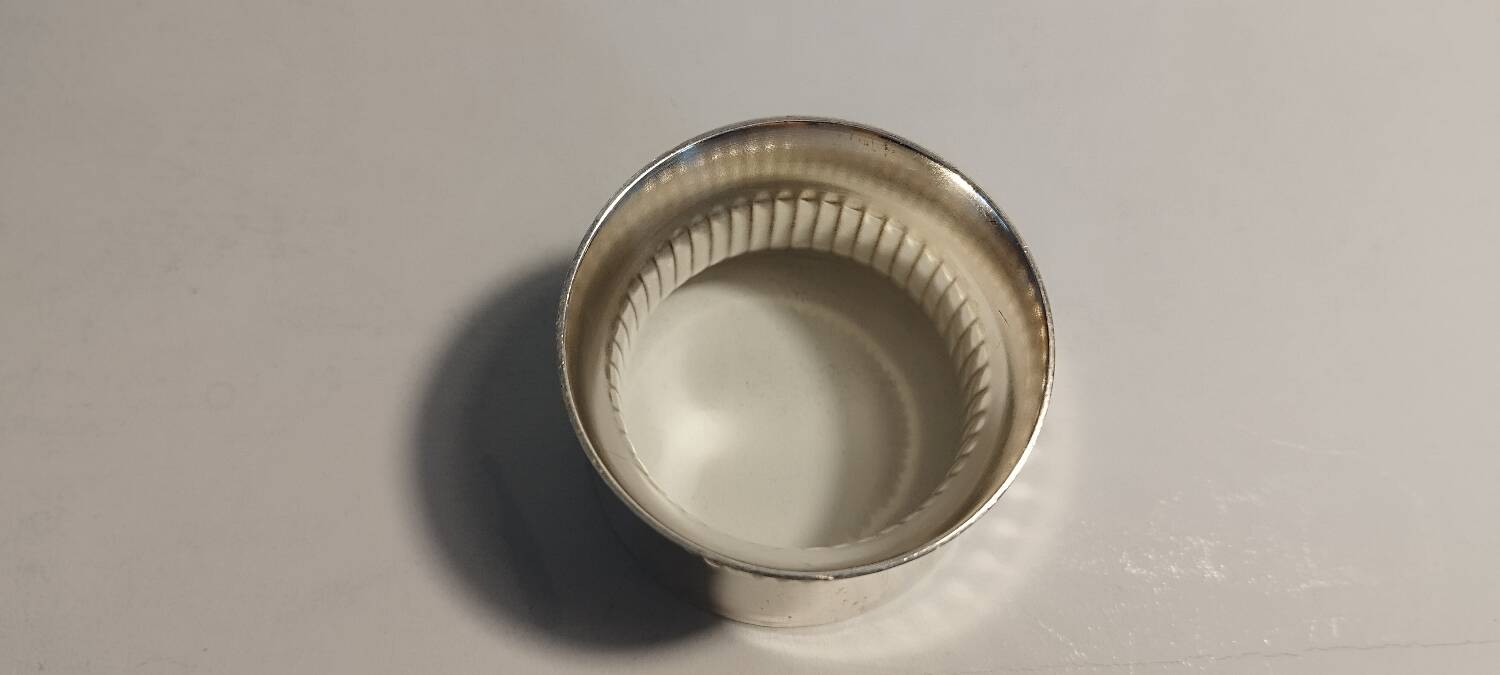 Boulenger napkin ring in silver metal