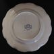 Sarreguemines earthenware plate with Marine decor late 19th century early 20th century