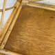 Vintage rattan shelf