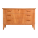 Commode scandinave en bois d'orme, années 1950