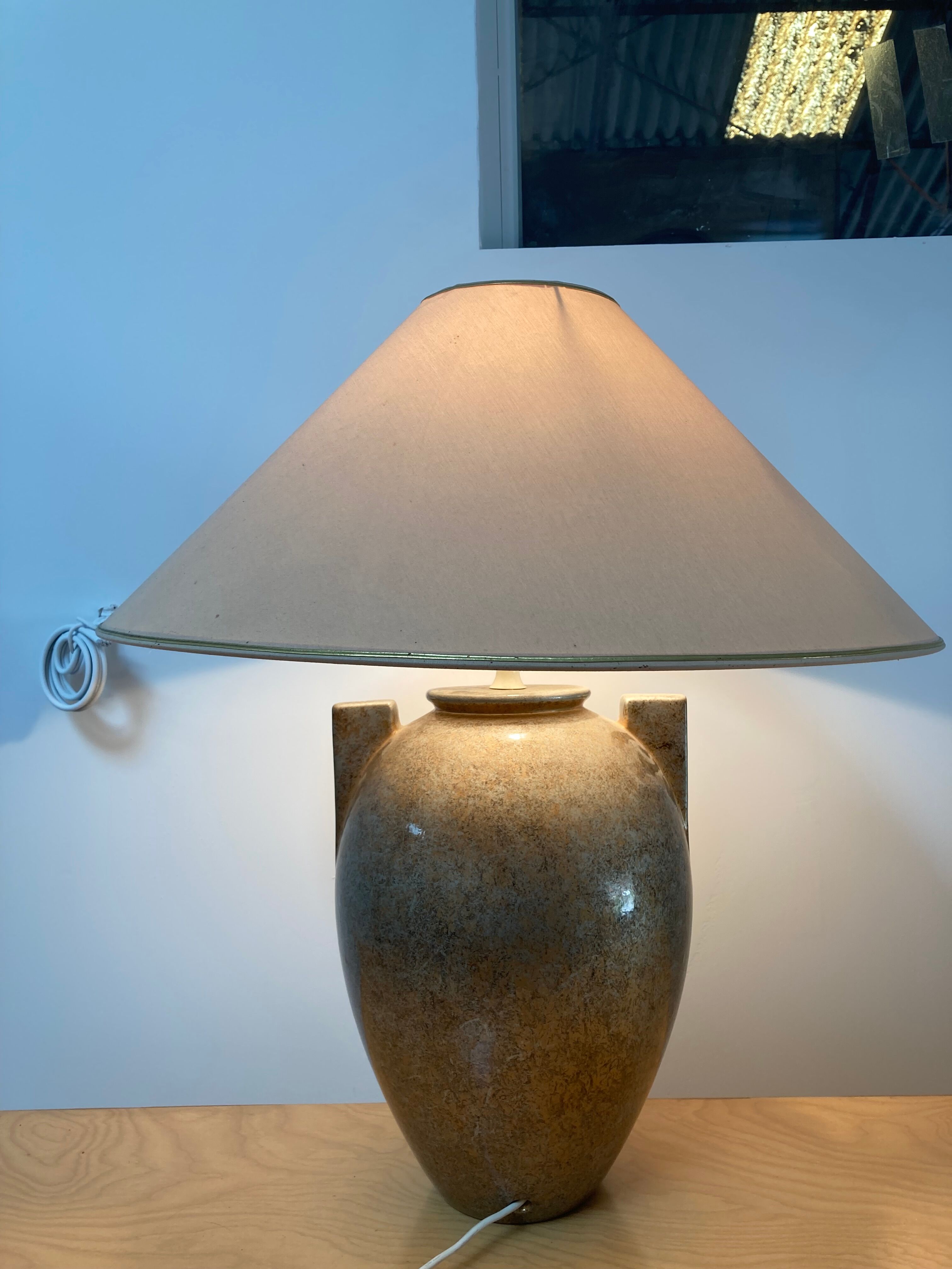 Lamp design house mathias paris vintage ceramic