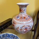 Imari style porcelain decorative vase