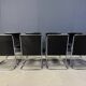Set of 8 Calla chairs by Antonio Ari Colombo dining chairs, 1970s