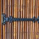 Rattan and bamboo wardrobe