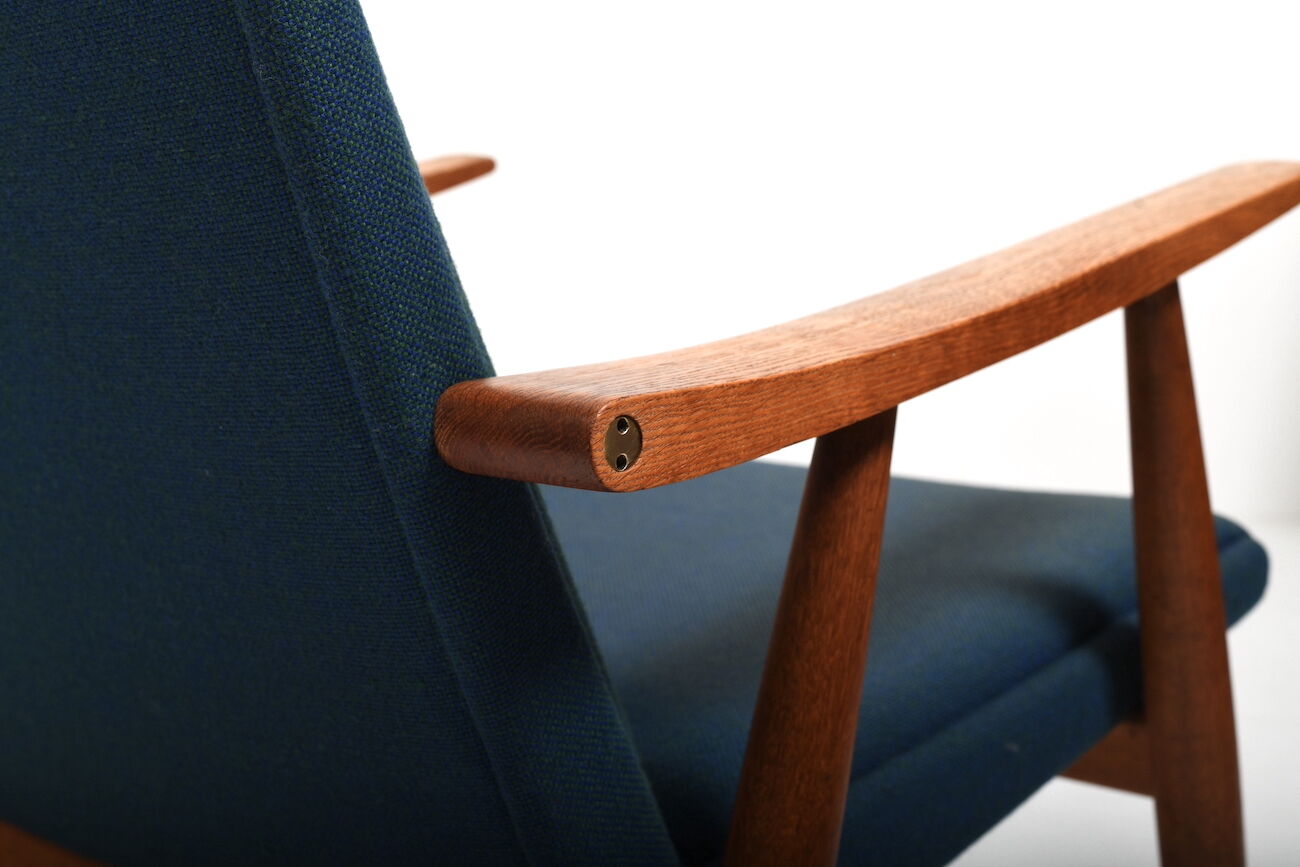 GE-260  Easychair in Oak by Hans J. Wegner 1950s