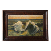 The Wave, Sea Old Painting