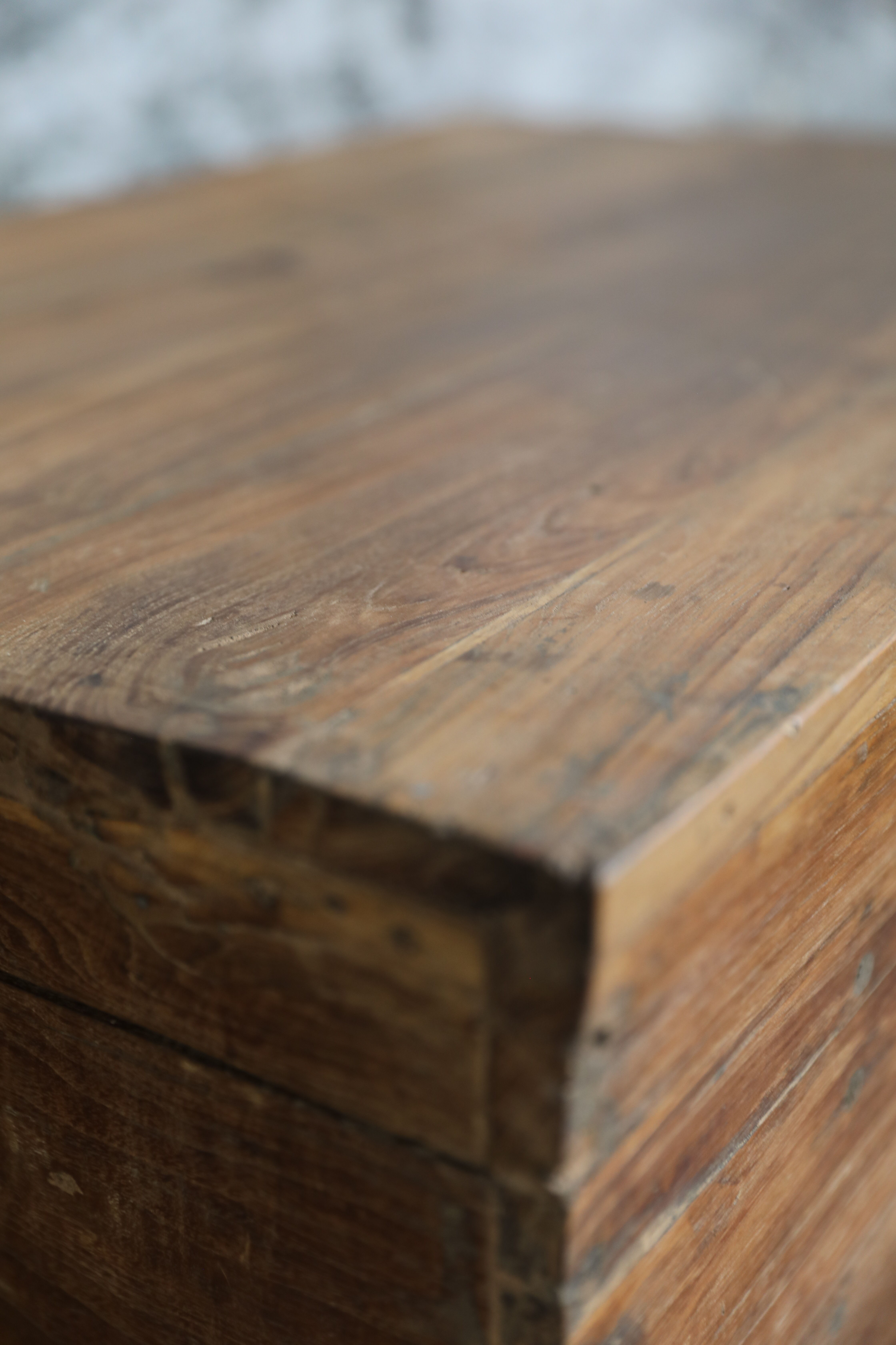 Indian furniture trunk in mango tree with compartment