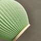 Lampe suspendue plissée danoise, Pearl Shade, produite par Hoyrup Light et conçue par Lars E Schiøler