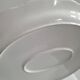Oval porcelain dish