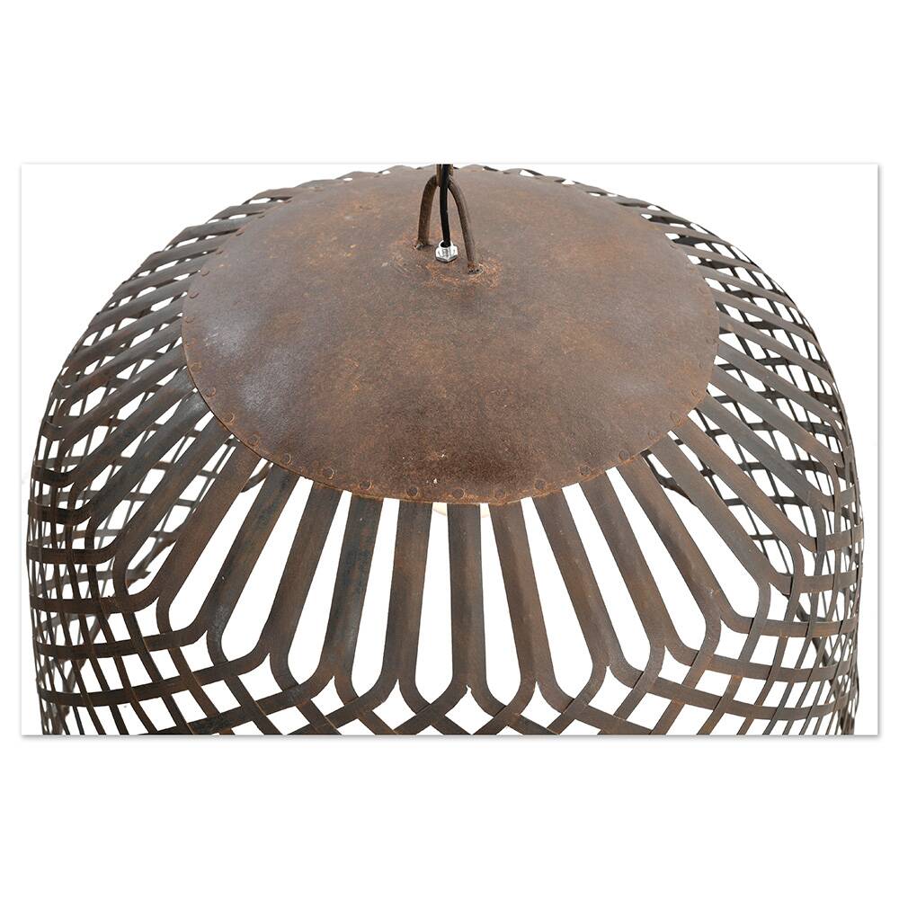 Transformed industrial chandelier