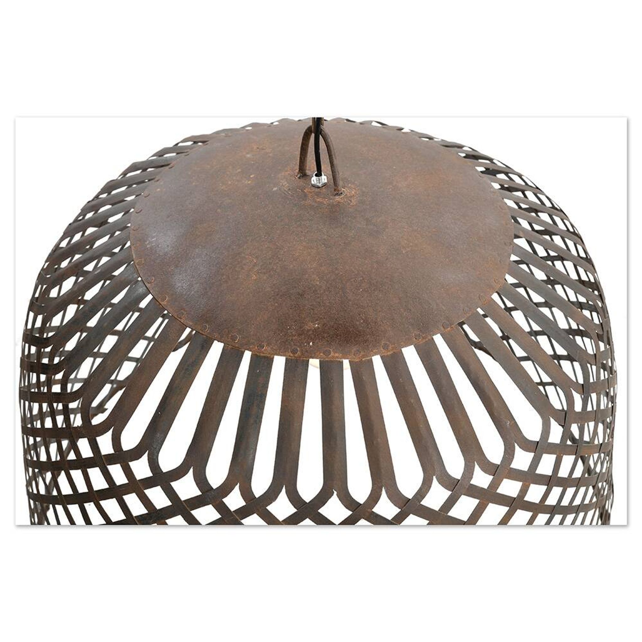 Transformed industrial chandelier