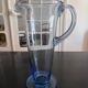 Vintage glass pitcher
