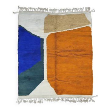 Tapis Coloré Marocain Contemporain - 333 x 255 cm
