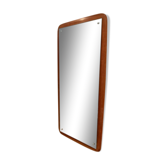 Mirror danish teak 100x45cm