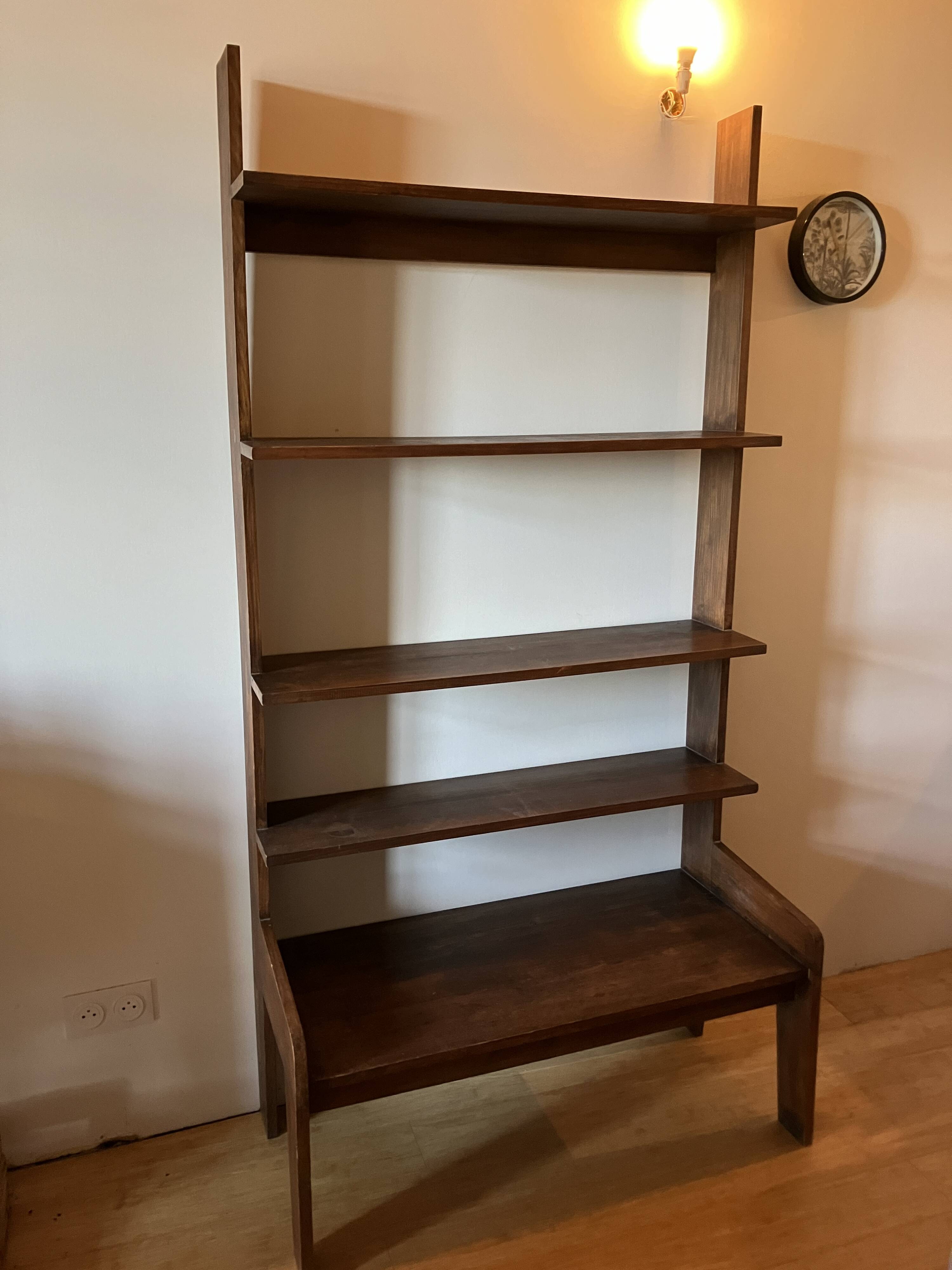 Art Deco shelf in the style of René-Jean Caillette