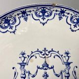 4 Assorted plates from Longwy and Moustiers