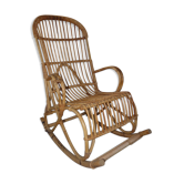 Rocking chair rattan