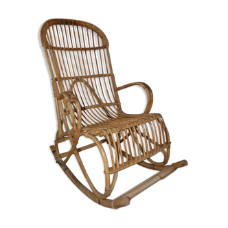 Rocking chair rattan