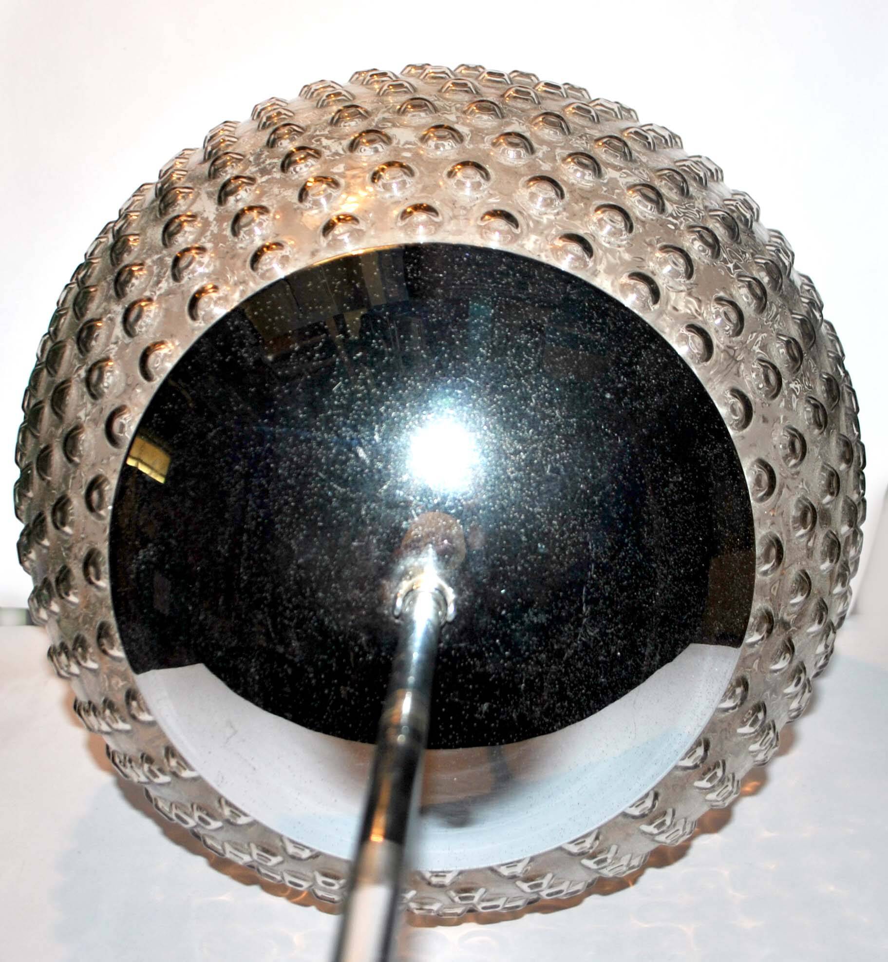 Glass ball lamp Suspension Design 1970 Rolf Krüger and Motoko Ishi Edition STAFF Lights