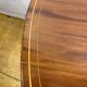 Antique Edwardian Mahogany Oval Drop Leaf Side Table (Circa 1900–1930)