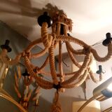 Rope chandelier