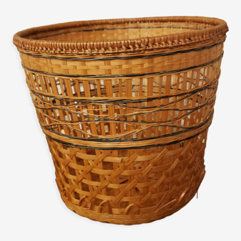 Rattan basket or pot cover