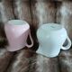 2 antique milk jugs