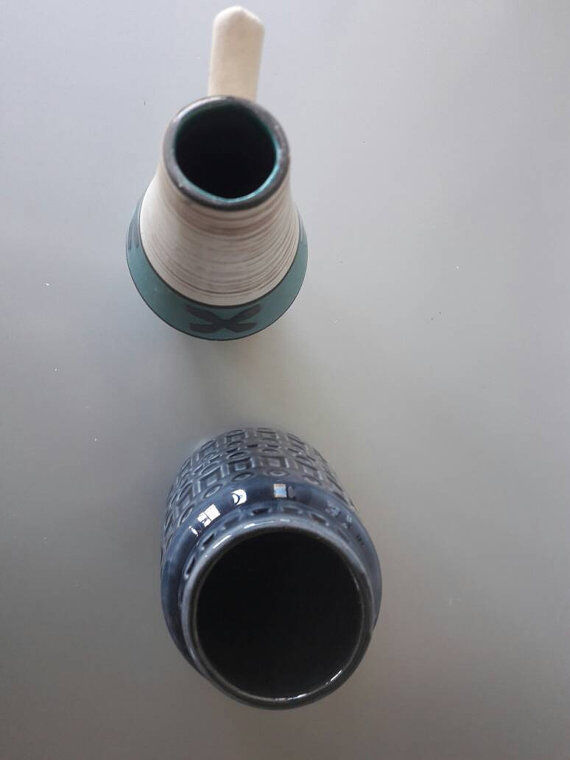 Two Vintage Vase made in Germany from the West 60