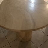 Travertine table
