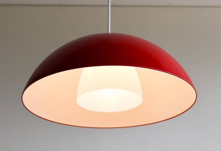 Vintage IKEA Red Brasa modern pendant, Sweden, 1990s