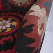 Fauteuil ethnic bergere