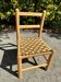 Vintage Children's Chair with Woven Seat