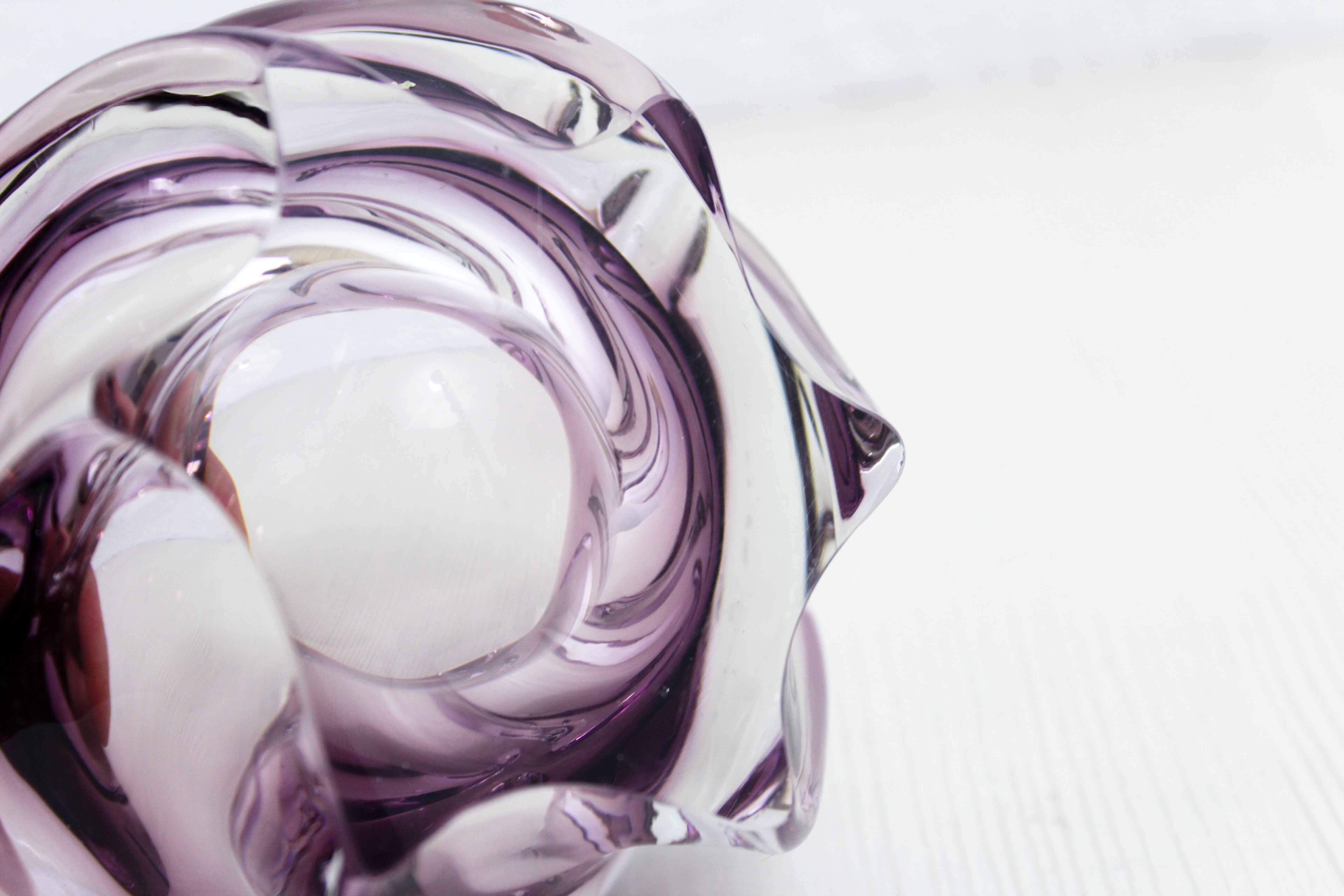 Murano glass ashtray