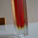 MURANO SOMMERSO VINTAGE MODERNIST VASE ERA FLAVIO POLISHED