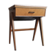 Side table with compass legs from the 50s/60s.