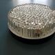Round glass laminated ceiling light 1960