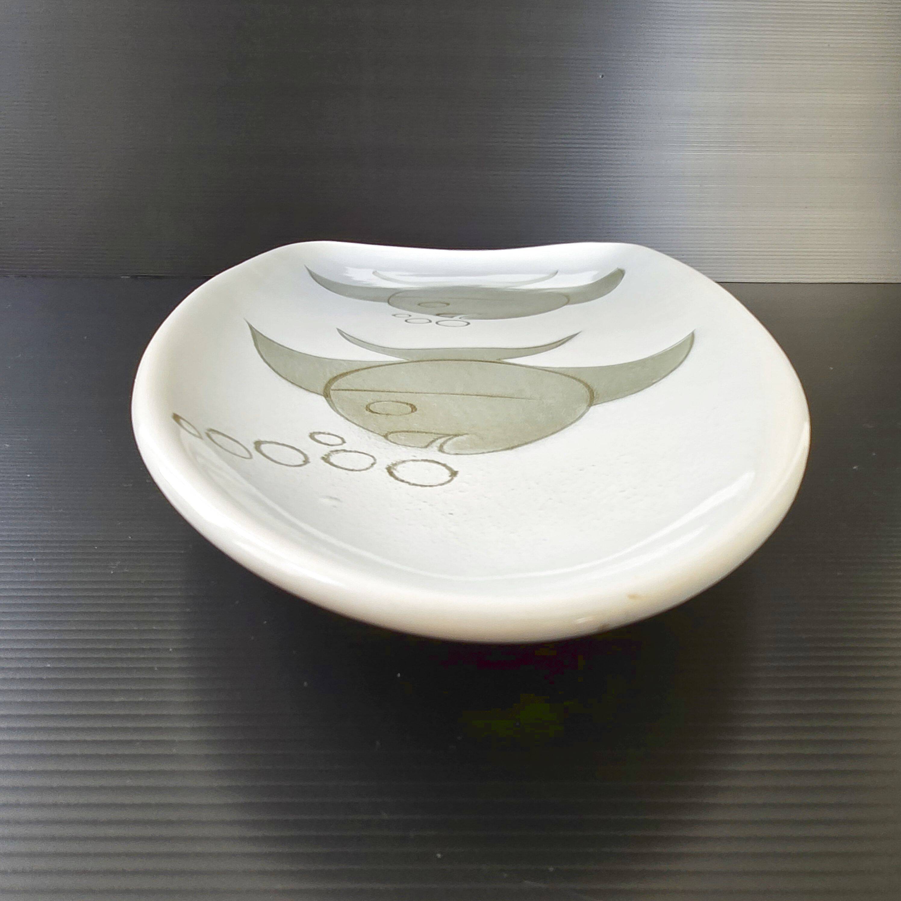 Vintage Niderviller 1960s fish dish