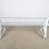 Metal garden bench René Malaval