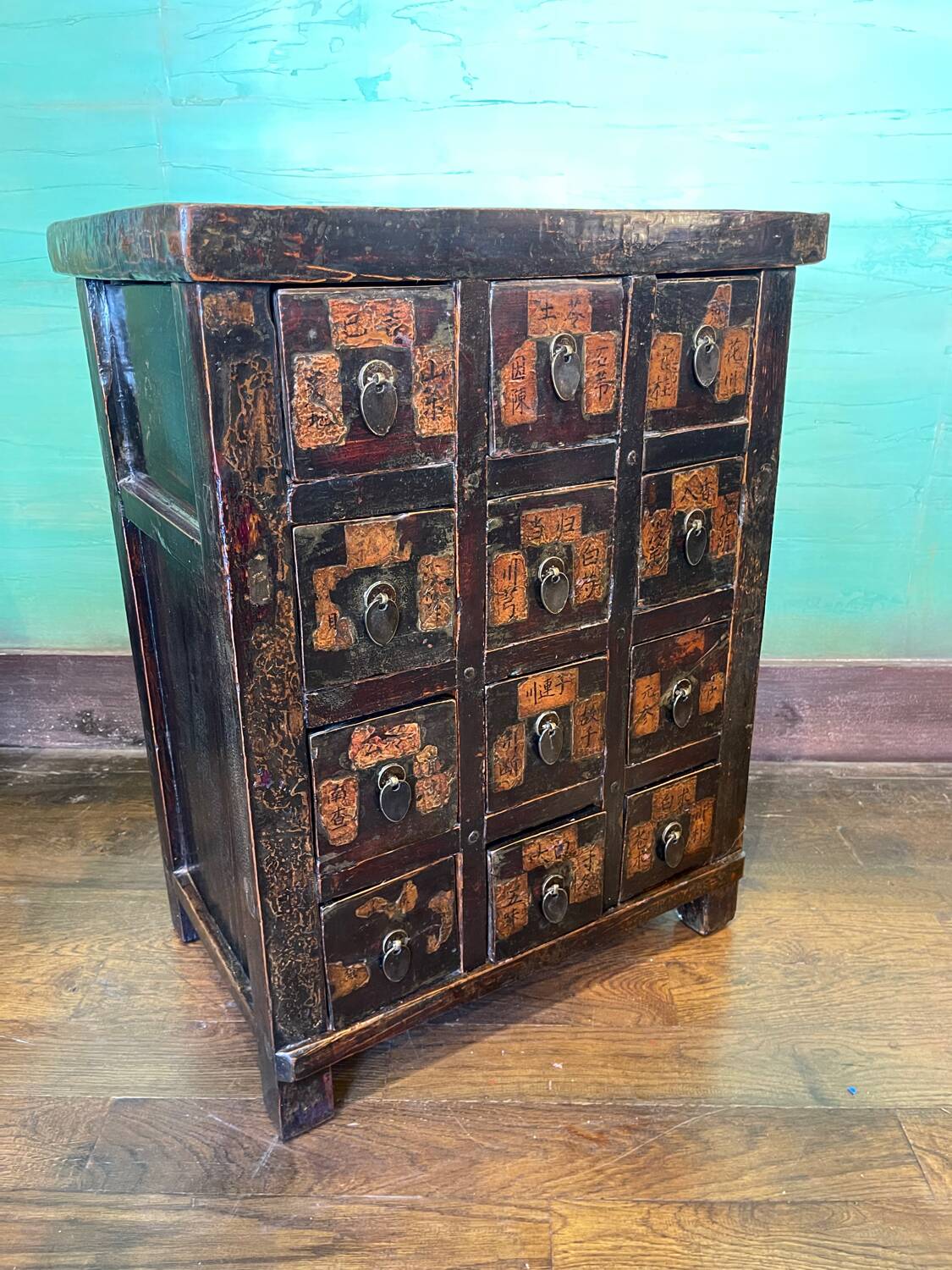Antique Chinese apothecary cabinet