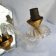 Applique miroir en verre