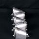 Robust aluminum wall lamp