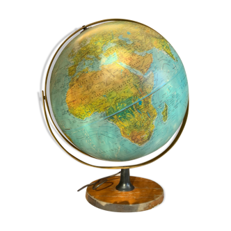 Vintage world map