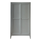 Parisian wardrobe in painted wood