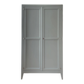 Parisian wardrobe in painted wood